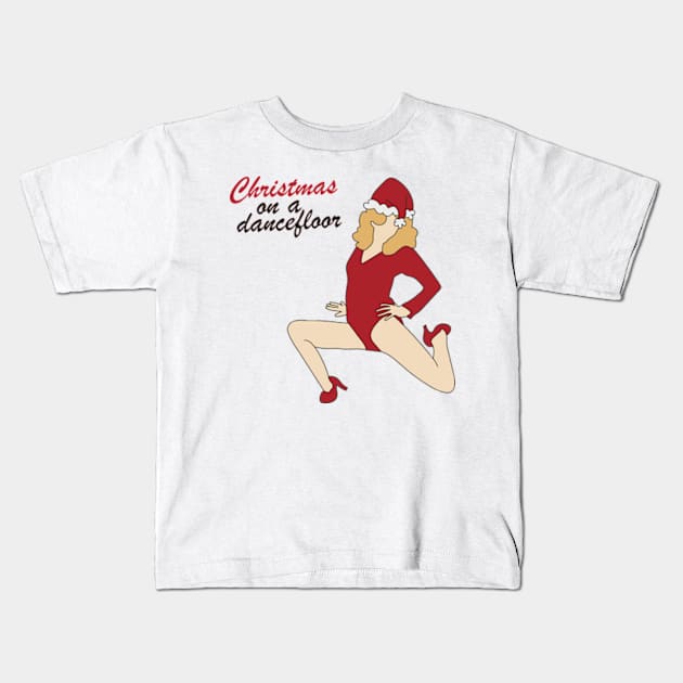 Madonna Christmas Confessions on a Dancefloor Kids T-Shirt by popmoments